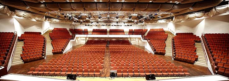Architekt Seelig - Grosser Saal Wolfsburg